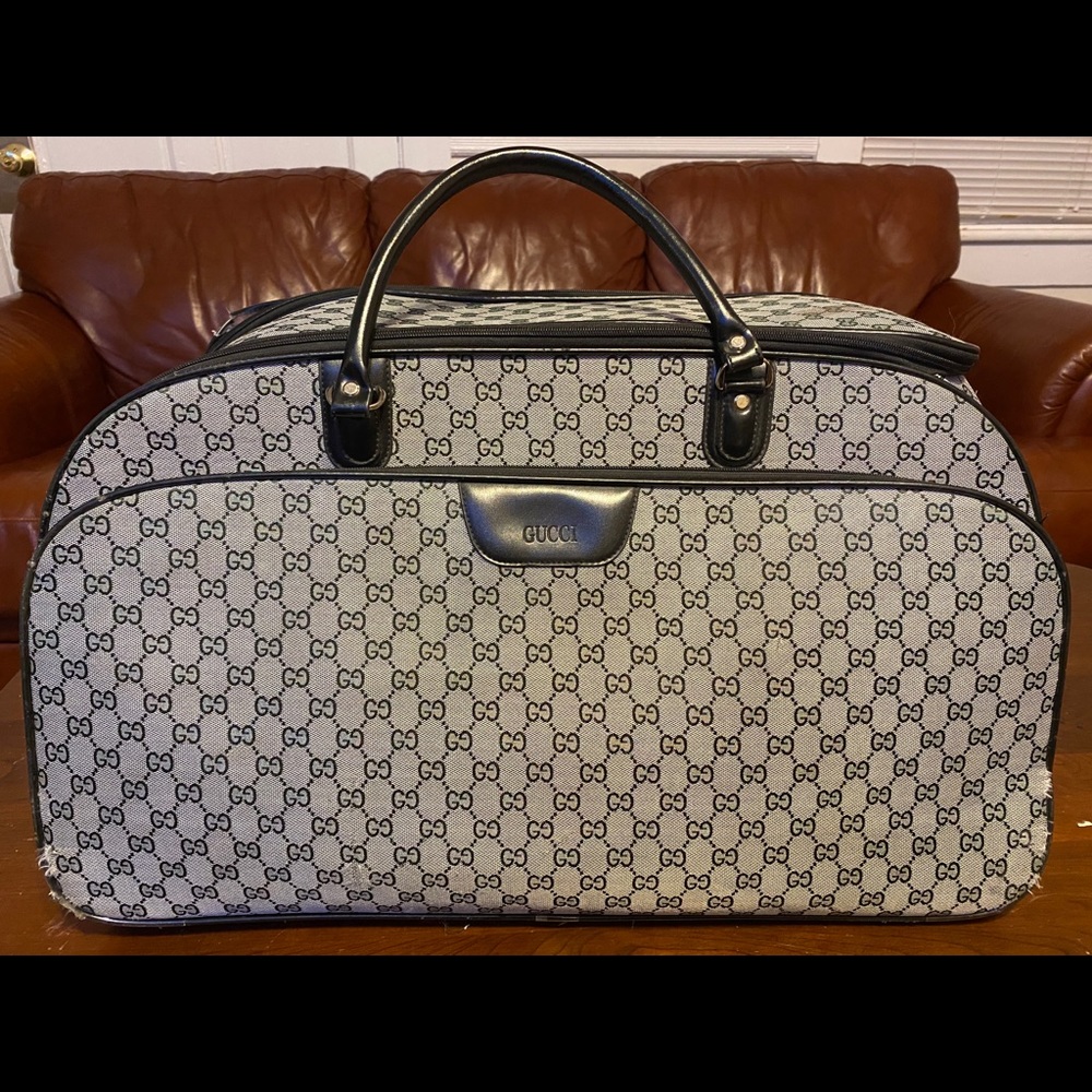 Vintage GUCCI Rolling Duffle Bag